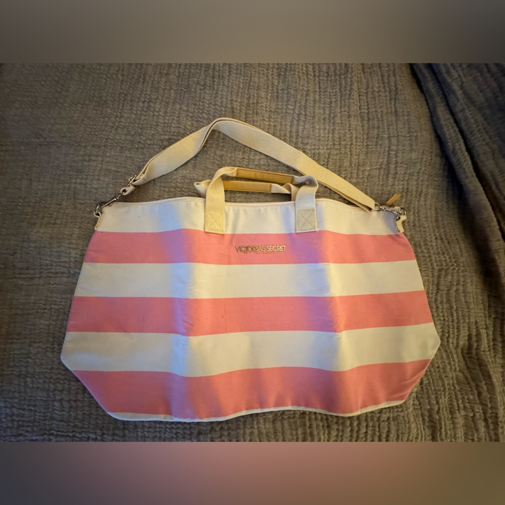 Brand new Victoria secret weekender tote.